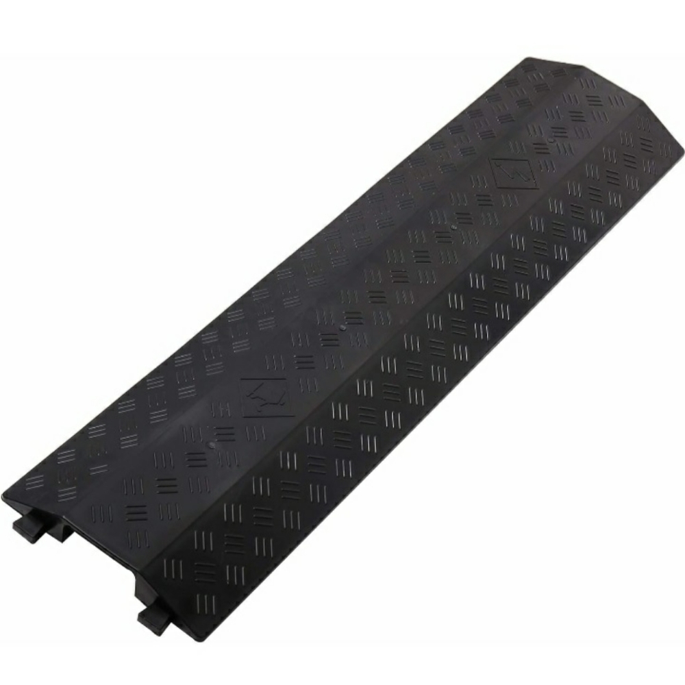 Medium Floor Cord Cover-black